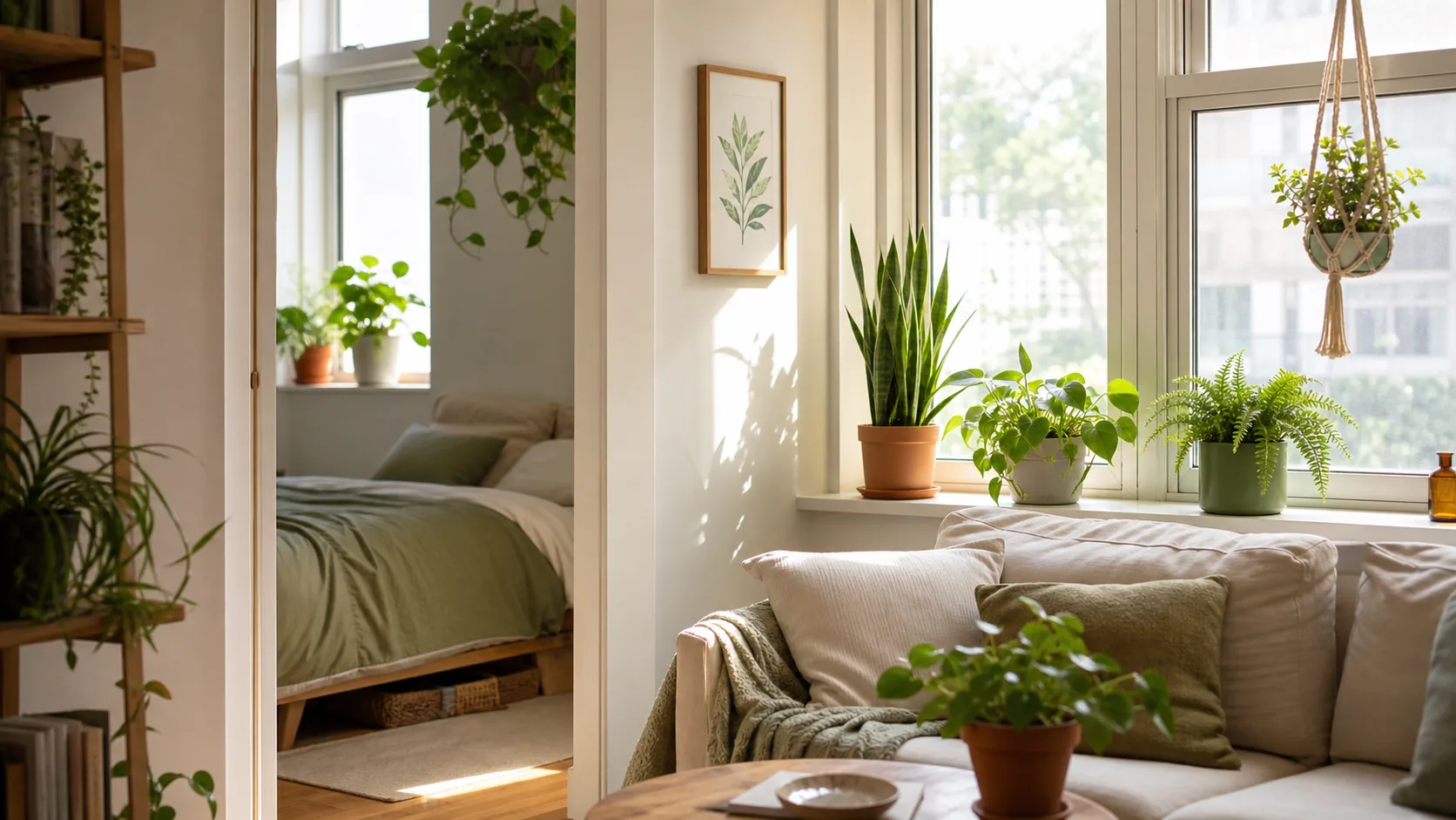 A Windowsill Plant Plan for Apartments practical example